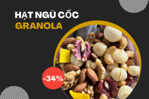 Hạt ngũ cốc Granola không yến mạch